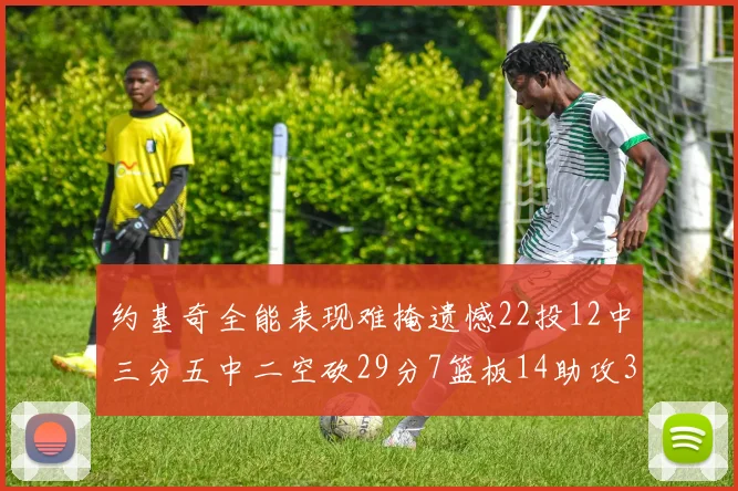 约基奇全能表现难掩遗憾22投12中三分五中二空砍29分7篮板14助攻3抢断